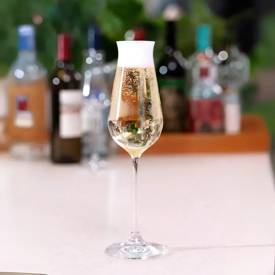 Jogo 6 Taças Champagne Cristal Superior Desire Sparklig 240ml Lucaris