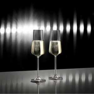 Jogo 6 Taças Champagne Sparkling Cristal Ecológico Allure 220ml Ocean