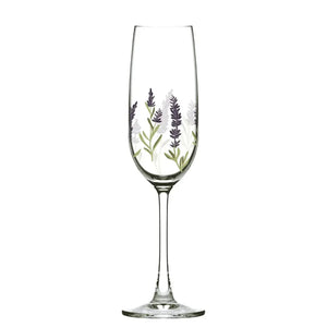 Jogo 6 Taças Flute Champagne em Cristal Ecológico Provence 210ml Lavande