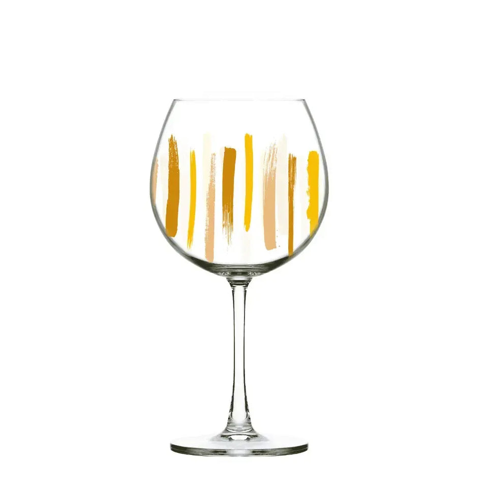 Jogo 6 Taças Gin Burgundy em Cristal Ecológico Piuma 650ml Colors