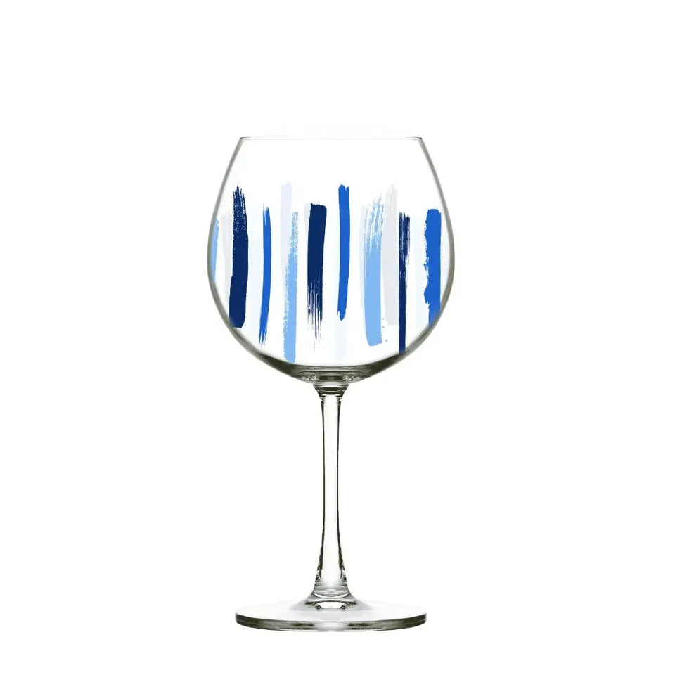 Jogo 6 Taças Gin Burgundy em Cristal Ecológico Piuma 650ml Colors