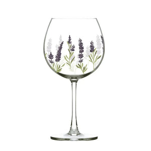 Jogo 6 Taças Gin Burgundy em Cristal Ecológico Provence 650ml Lavande