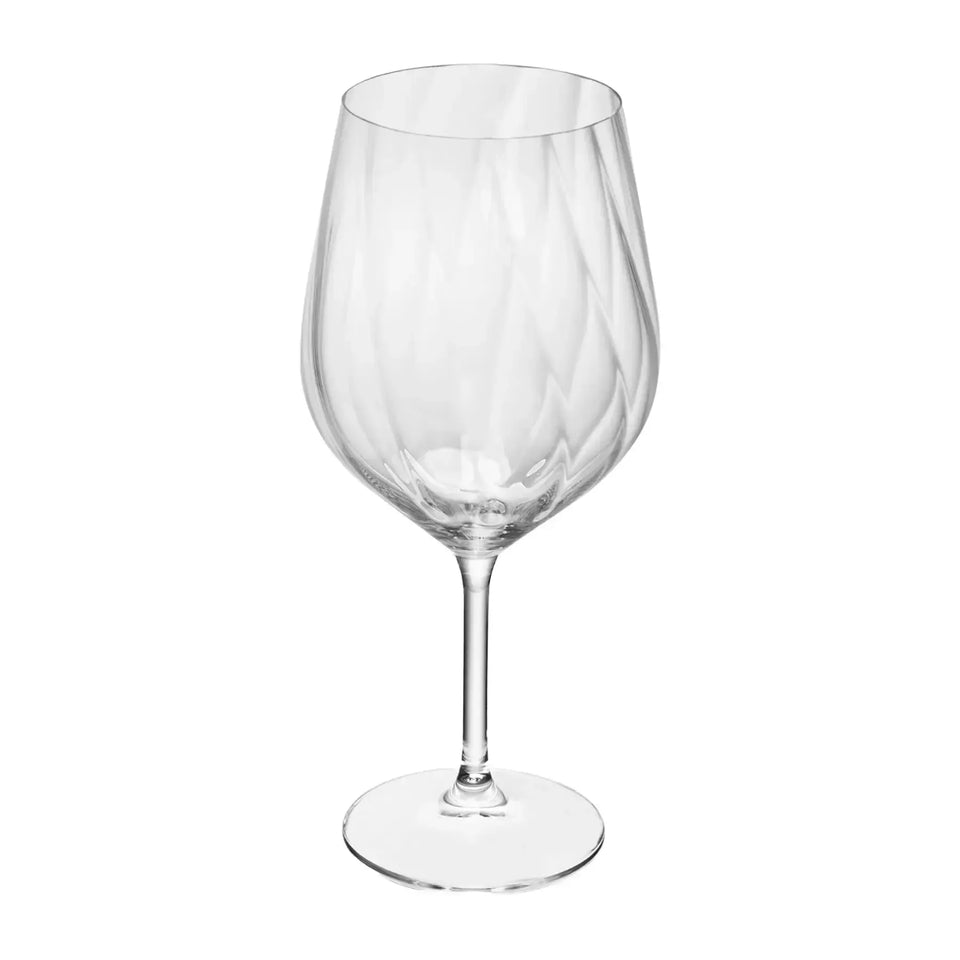 Jogo 6 Taças Vinho Branco Crex Optic 480ml Cristal Ecológico Bohemia