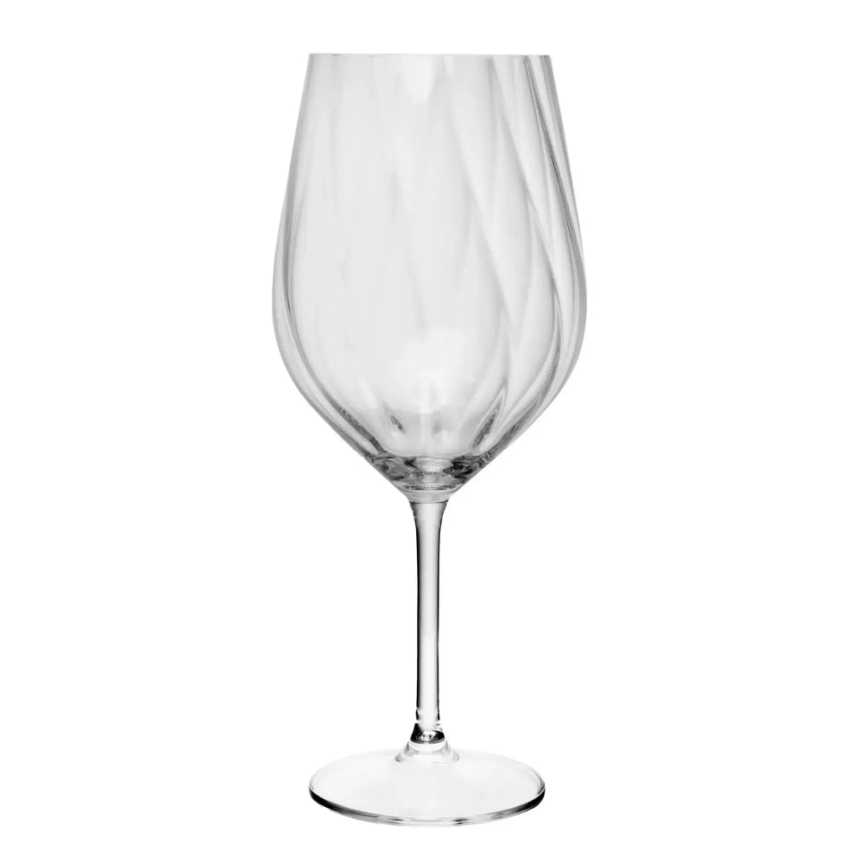 Jogo 6 Taças Vinho Branco Crex Optic 480ml Cristal Ecológico Bohemia