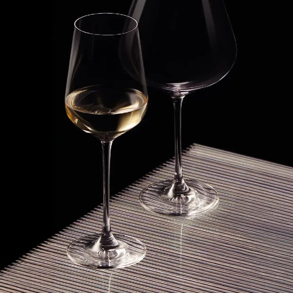 Jogo 6 Taças Vinho Chardonnay Cristal Superior Hongkong 425ml Lucaris