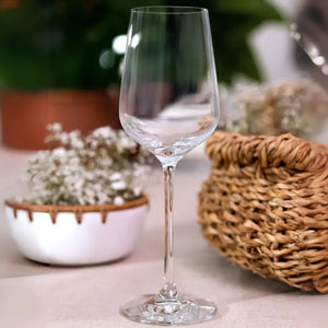 Jogo 6 Taças Vinho Chardonnay Cristal Superior Hongkong 425ml Lucaris