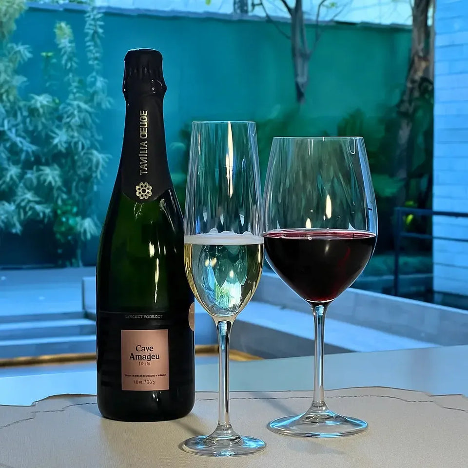 Jogo 6 Taças Vinho Tinto Crex Optic 600ml Cristal Ecológico Bohemia