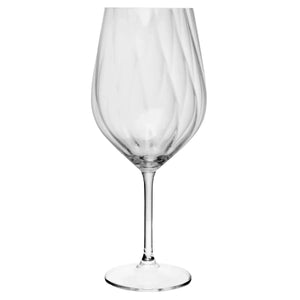 Jogo 6 Taças Vinho Tinto Crex Optic 600ml Cristal Ecológico Bohemia