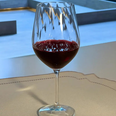 Jogo 6 Taças Vinho Tinto Crex Optic 600ml Cristal Ecológico Bohemia