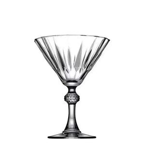 Jogo 6 Taças para Martini em Vidro Diamond 238ml Pasabahçe
