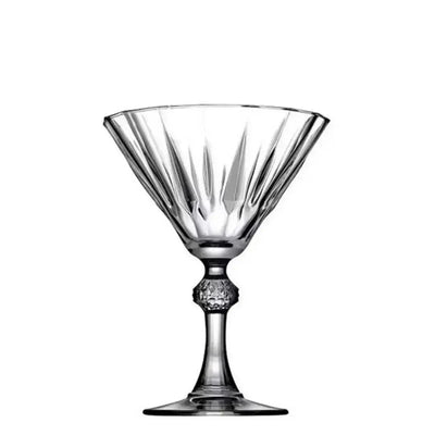 Jogo 6 Taças para Martini em Vidro Diamond 238ml Pasabahçe