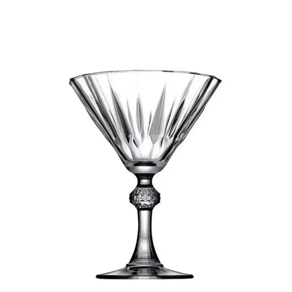 Jogo 6 Taças para Martini em Vidro Diamond 238ml Pasabahçe