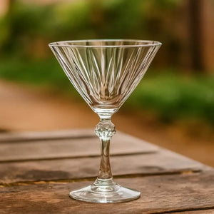 Jogo 6 Taças para Martini em Vidro Diamond 238ml Pasabahçe