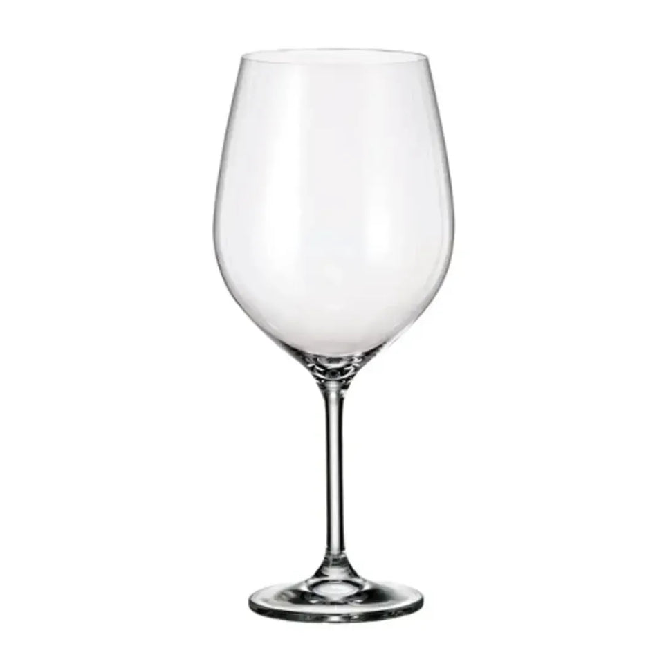 Jogo 6 Taças para Vinho Tinto em Cristal Bohemia Magnum 740ml