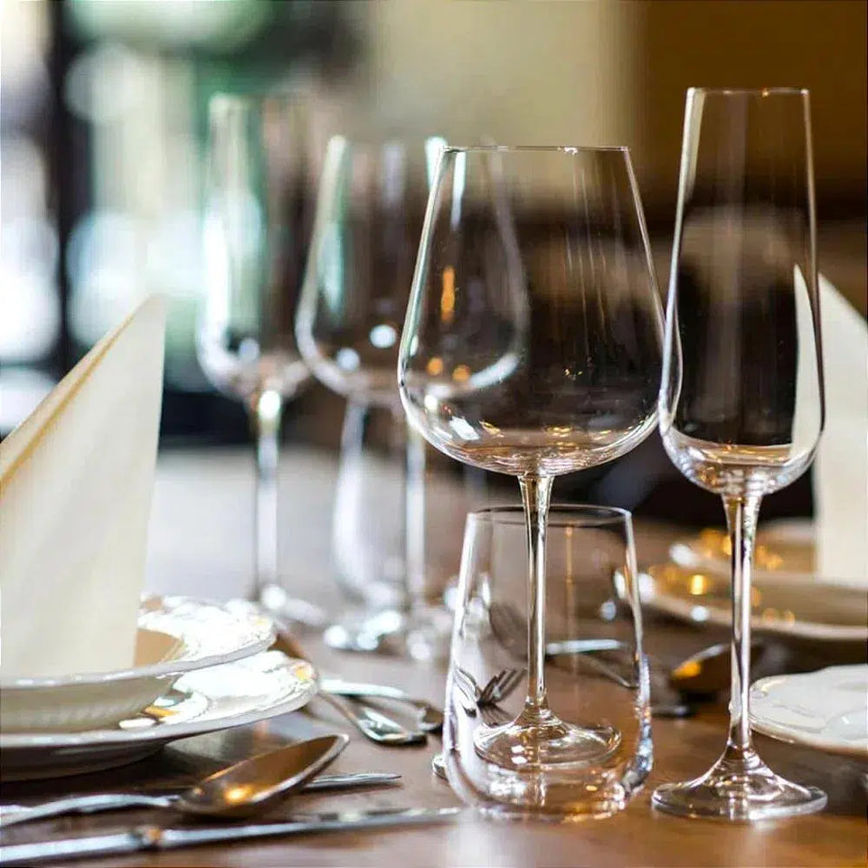 Jogo 6 Taças para Vinho Tinto em Cristal Bohemia Margaux 670ml