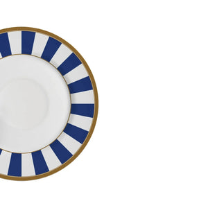 Jogo 6 Xícaras Chá Cerâmica Branca Pires Sprite Azul 250ml Alleanza