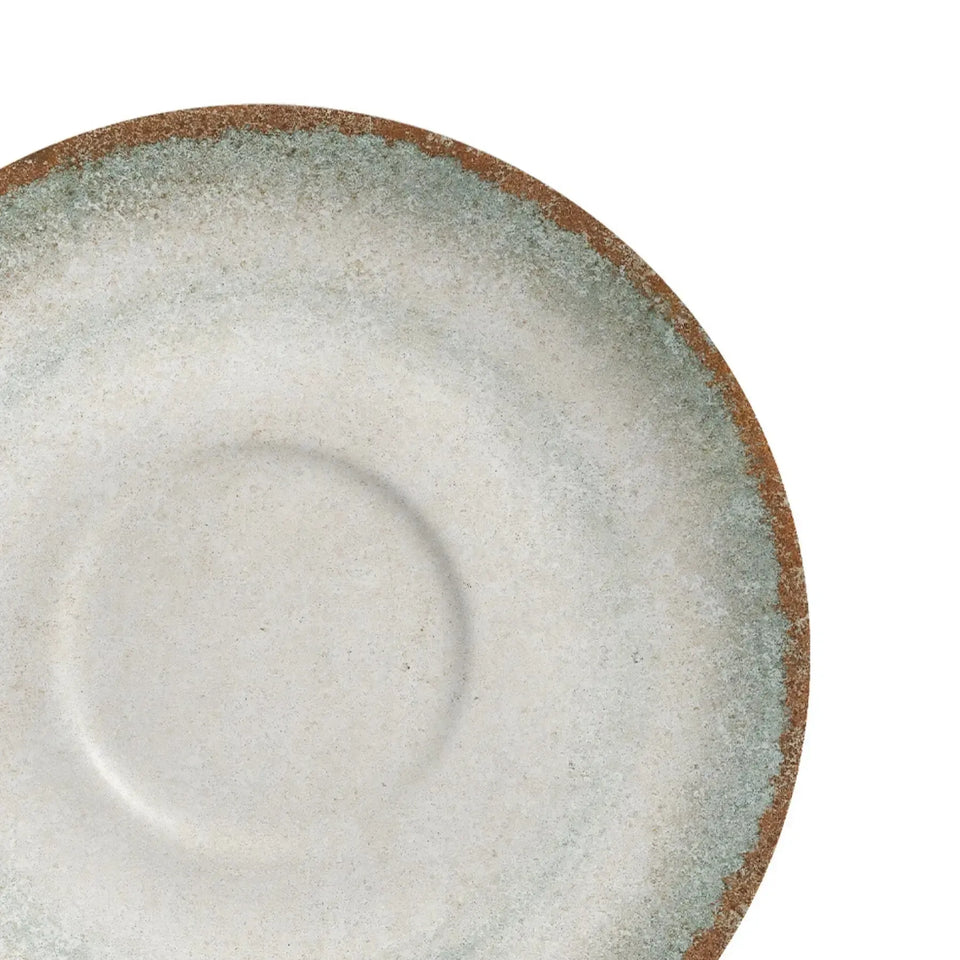 Jogo 6 Xícaras Chá com Pires Coup Cerâmica Durban 250ml Alleanza