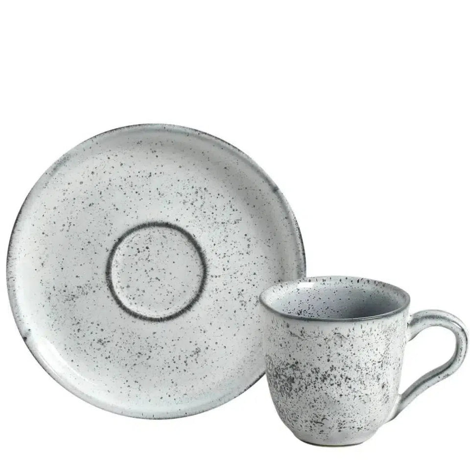 Jogo 6 Xícaras de Chá Stoneware Bio Echo 210ml Porto Brasil