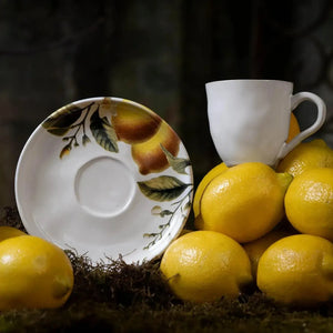 Jogo 6 Xícaras de Chá Stoneware Bio Limonata 210ml Porto Brasil