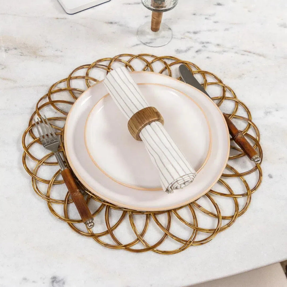 Jogo Americano Apolo Ébano 38cm