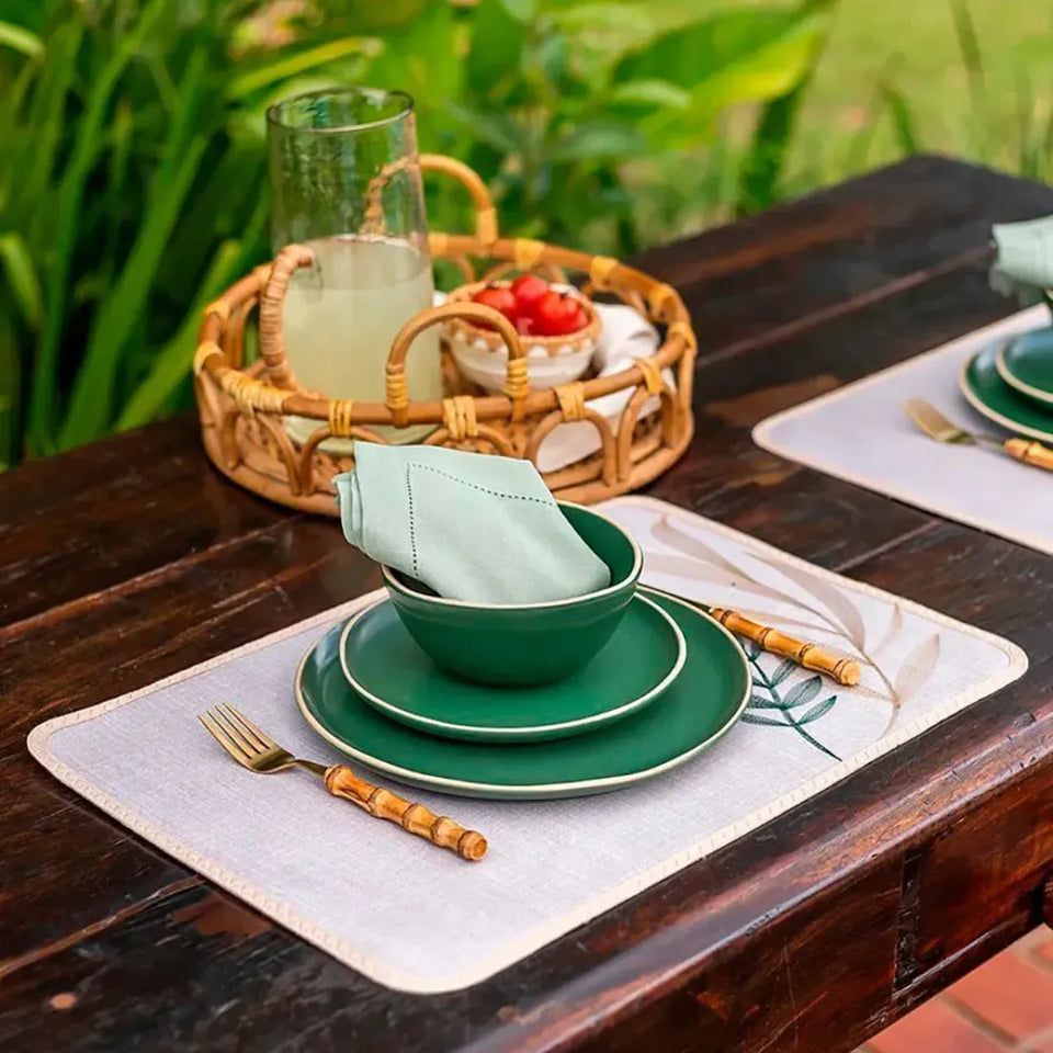 Jogo Americano Brazil Nature Tundra 50x35cm Copa&Cia