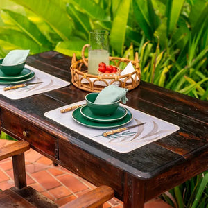 Jogo Americano Brazil Nature Tundra 50x35cm Copa&Cia