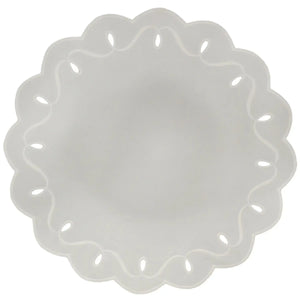 Jogo Americano Nylon Off White Borda Cru