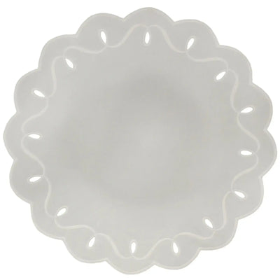 Jogo Americano Nylon Off White Borda Cru