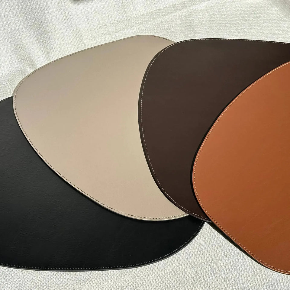 Jogo Americano Oval 40x30 Montana Marrom