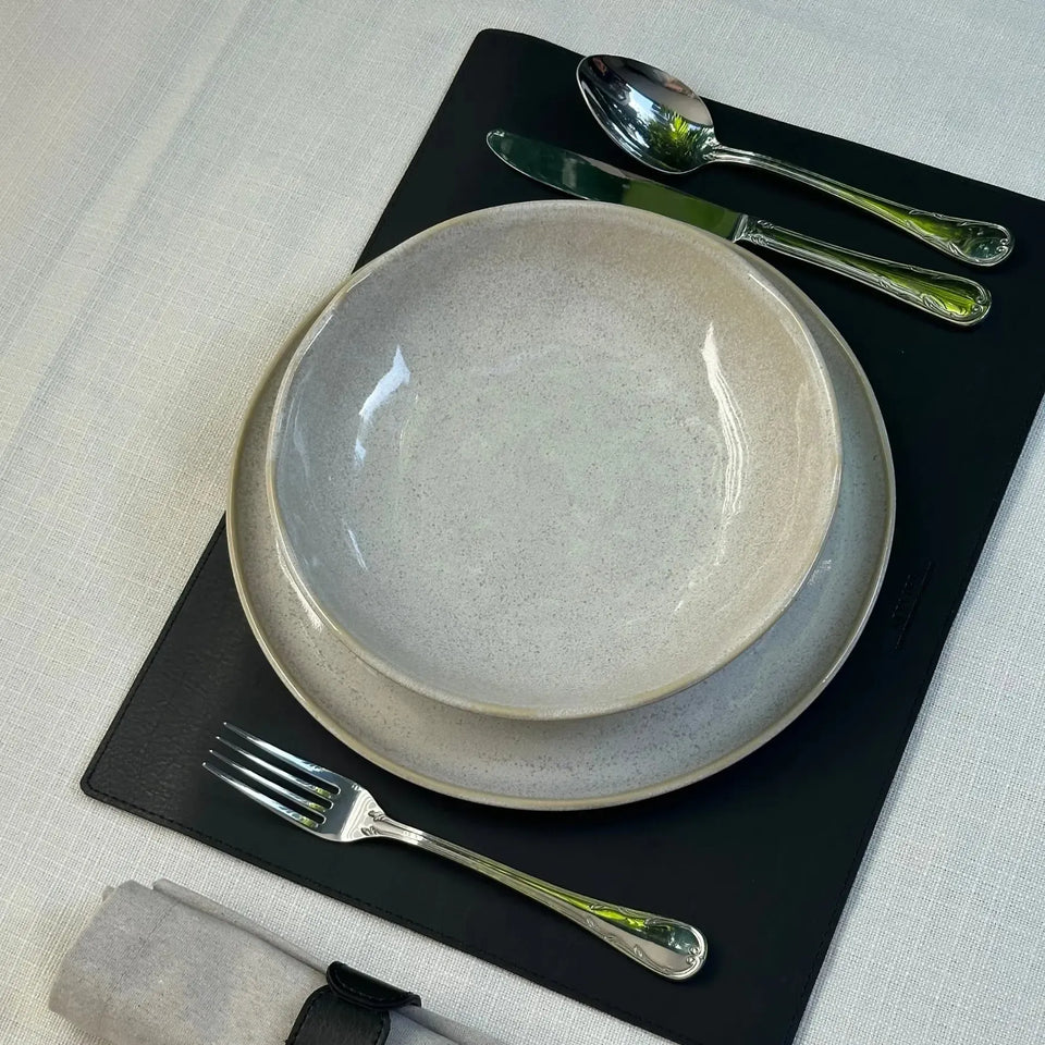 Jogo Americano Retangular 40x30 Montana Preto