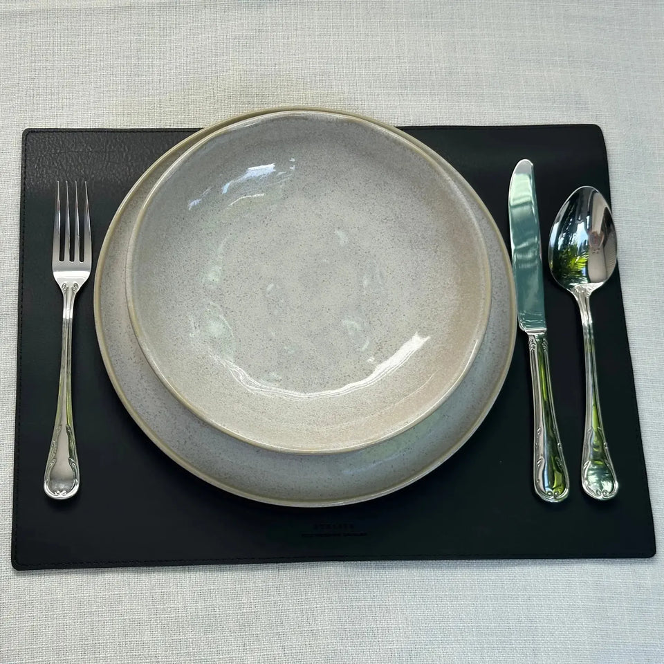 Jogo Americano Retangular 40x30 Montana Preto