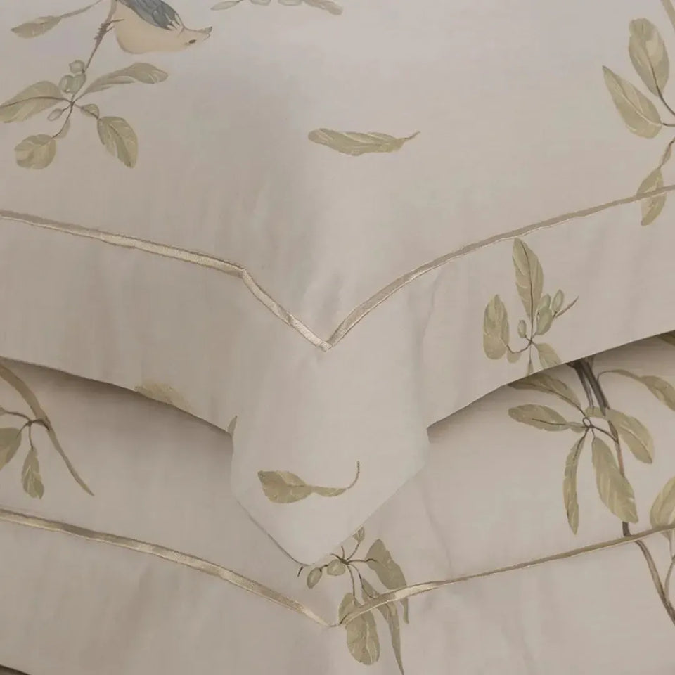 Jogo de Cama Casal Pittori 4 Pçs 300 Fios Cetim 100% Algodão Egípcio Trussardi