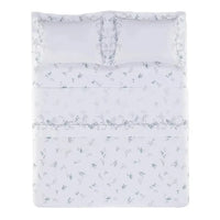 Jogo de Cama King Botticelli 4 Pçs 300 Fios Cetim 100% Algodão Egípcio Trussardi