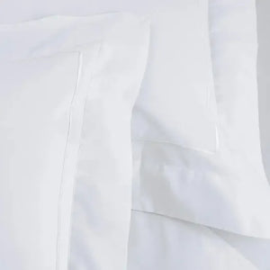 Jogo de Cama King Fiesole 4 Pçs 200 Fios 100% Algodão Branco Trussardi