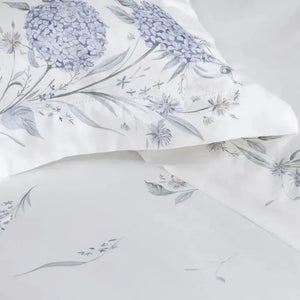 Jogo de Cama Queen Ortensie 4 Pçs 300 Fios Cetim 100% Bambu Trussardi