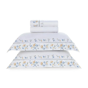 Jogo de Cama Queen Taormina 4 Pçs 300 Fios 100% Algodão Trussardi