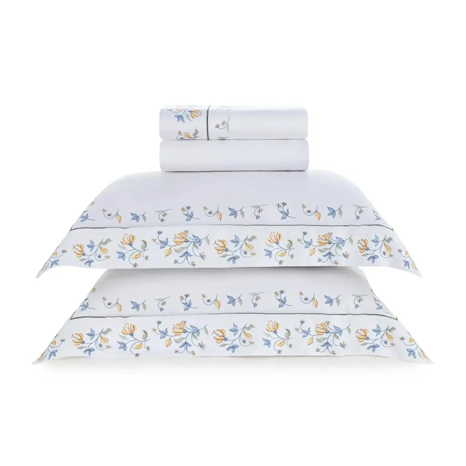 Jogo de Cama Queen Taormina 4 Pçs 300 Fios 100% Algodão Trussardi