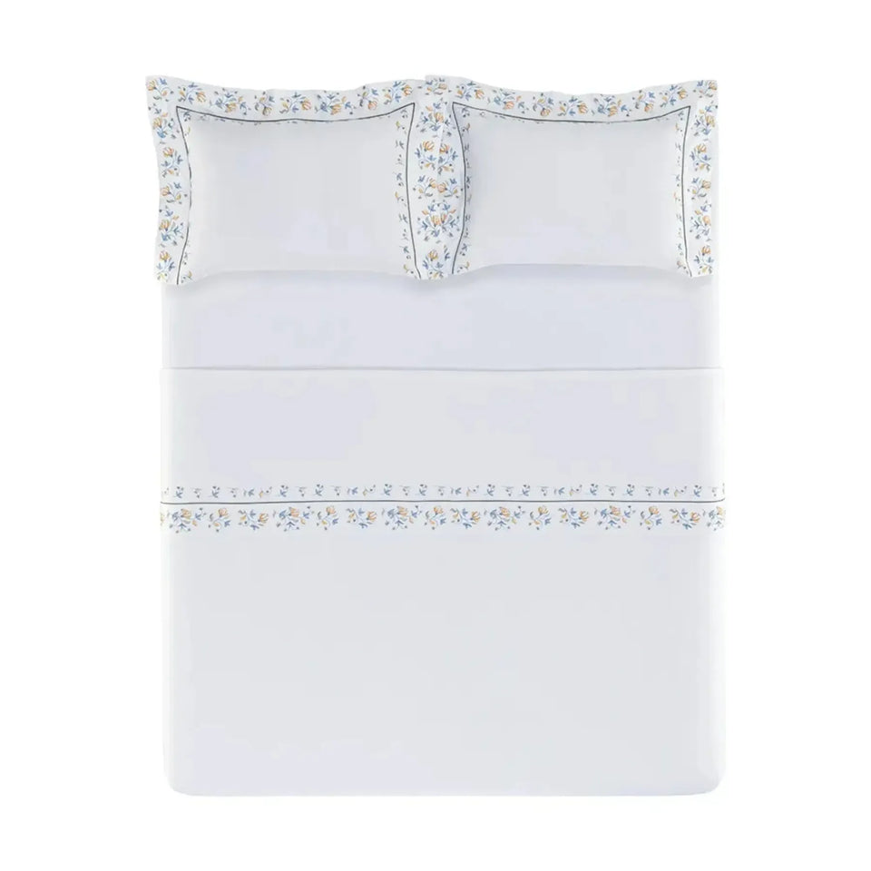 Jogo de Cama Queen Taormina 4 Pçs 300 Fios 100% Algodão Trussardi