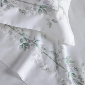 Jogo de Cama Queen Botticelli 4 Pçs 300 Fios Cetim 100% Algodão Egípcio Trussardi