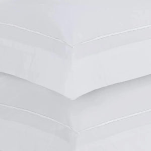 Jogo de Cama Queen Fiesole 4 Pçs 200 Fios 100% Algodão Branco Trussardi