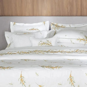 Jogo de Cama Queen Mimosa 4 Pçs 300 Fios 100% Algodão Egípcio Trussardi