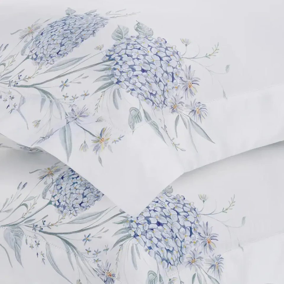 Jogo de Cama King Ortensie 4 Pçs 300 Fios Cetim 100% bambu Trussardi