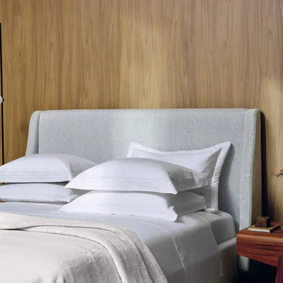 Jogo de Cama Solteiro Orsini 3 Pçs 200 Fios Percal 100% Algodão Branco Trussardi