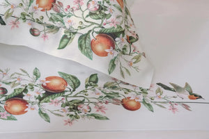 Jogo de Colcha Casal Arancia 3 Pçs 300 Fios 100% Algodão Egípcio Trussardi