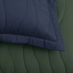 Jogo de Colcha Queen Novara 3 Pçs 300 Fios 100% Algodão Egípcio Fogli Trussardi