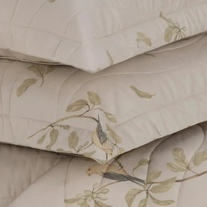 Jogo de Colcha Casal Pittori 3 Pçs 300 Fios Cetim 100% Algodão Egípcio Trussardi