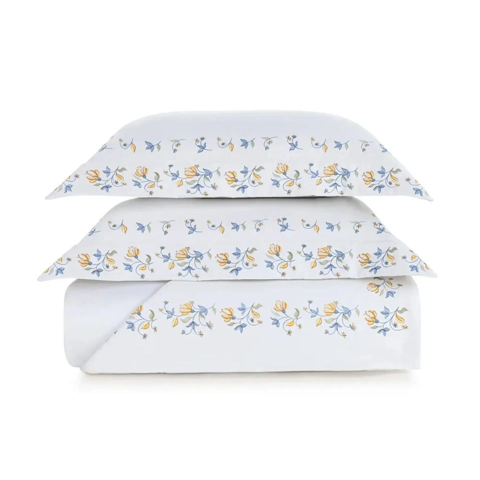 Jogo de Colcha Casal Taormina 3 Pçs 300 Fios 100% Algodão Egípcio Trussardi