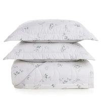 Jogo de Colcha King Botticelli 3 Pçs 300 Fios Cetim 100% Algodão Egípcio Trussardi