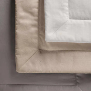 Jogo de Colcha King Dianna 3 Pçs 300 Fios 100% Algodão Egípcio Nocciola Trussardi