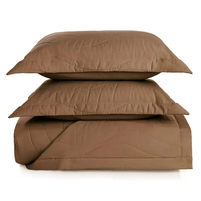 Jogo de Colcha King Novara 3 Pçs 300 Fios 100% Algodão Egípcio Vecchio Trussardi